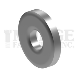 1/4" RIVET BACKUP WASHER .256 X .500 X .063 STEEL ZINC